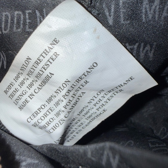 Steve Madden Rhinestone Shoulder Bag Crystal Evening Purse Crossbody Gold Stud - Picture 11 of 13